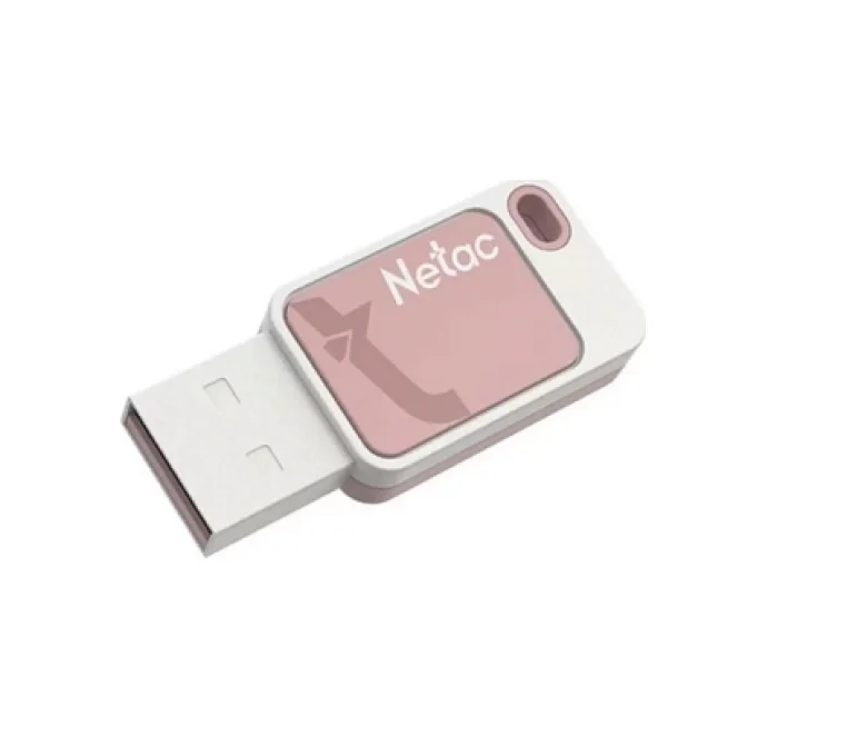 Флешка USB Netac UA31 (NT03UA31N-032G-20BL), 32Gb, USB 2.0, R/W 110/45, синий/белый