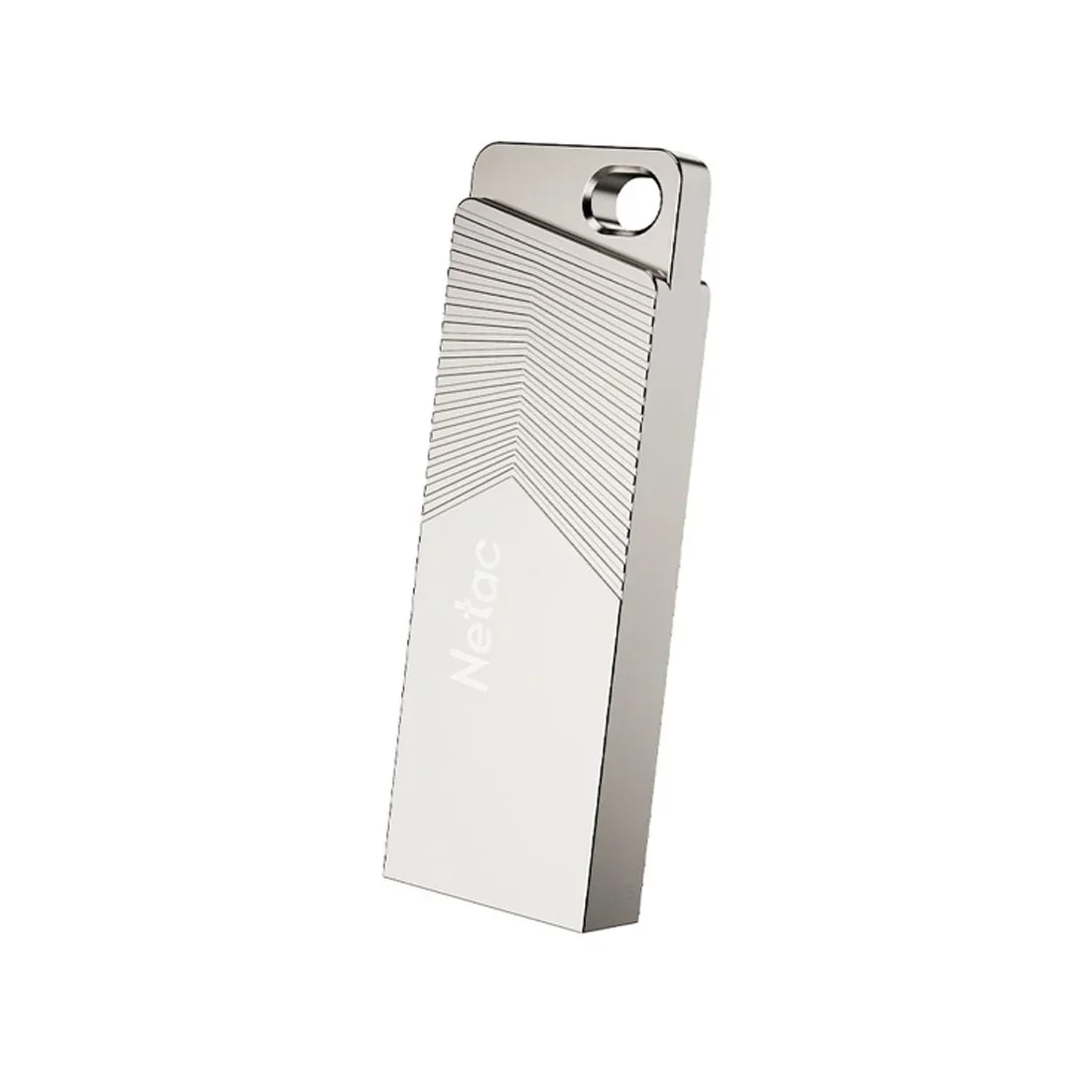 Флешка USB Netac UM1 (NT03UM1N-016G-32PN), 16Gb, USB 3.2, R/W 150/45, серебристый