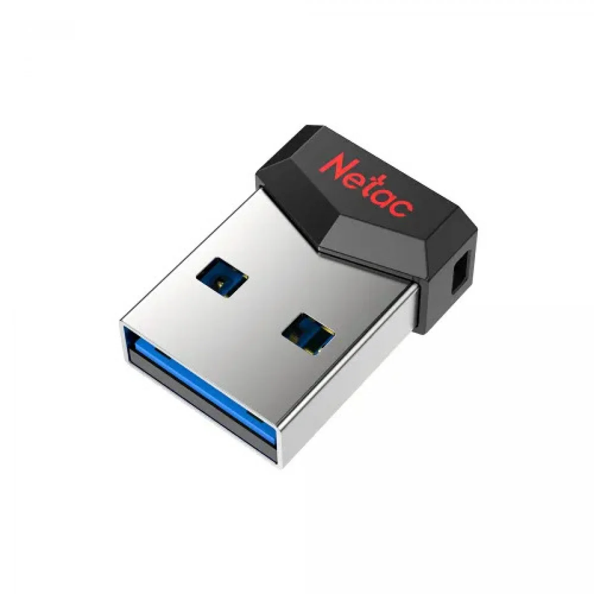 Флешка USB Netac UM81 (NT03UM81N-008G-20BK), 8Gb, USB 2.0, R/W 30/10, черный/красный