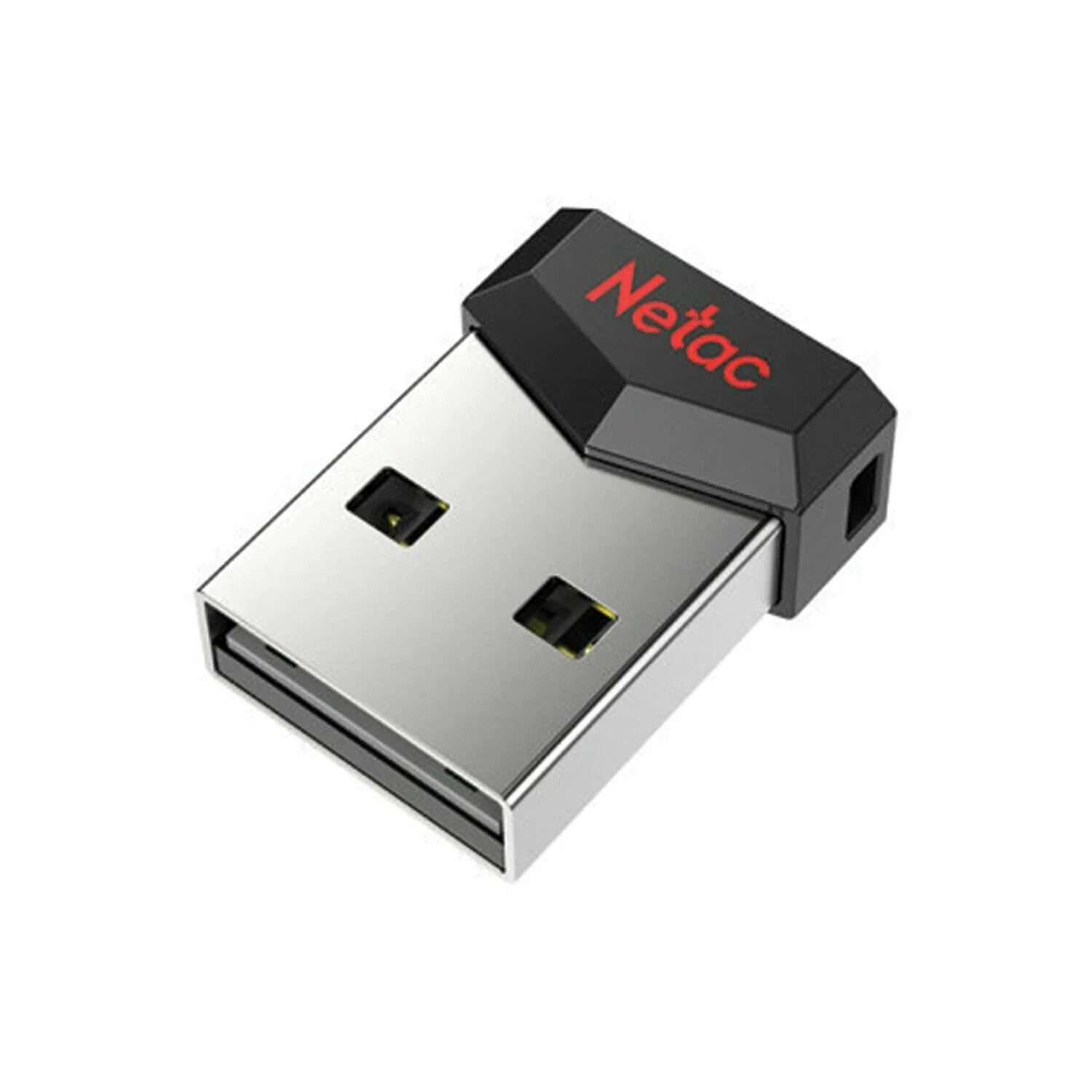 Флешка USB Netac UM81 (NT03UM81N-032G-20BK), 32Gb, USB 2.0, R/W 30/10, черный/красный