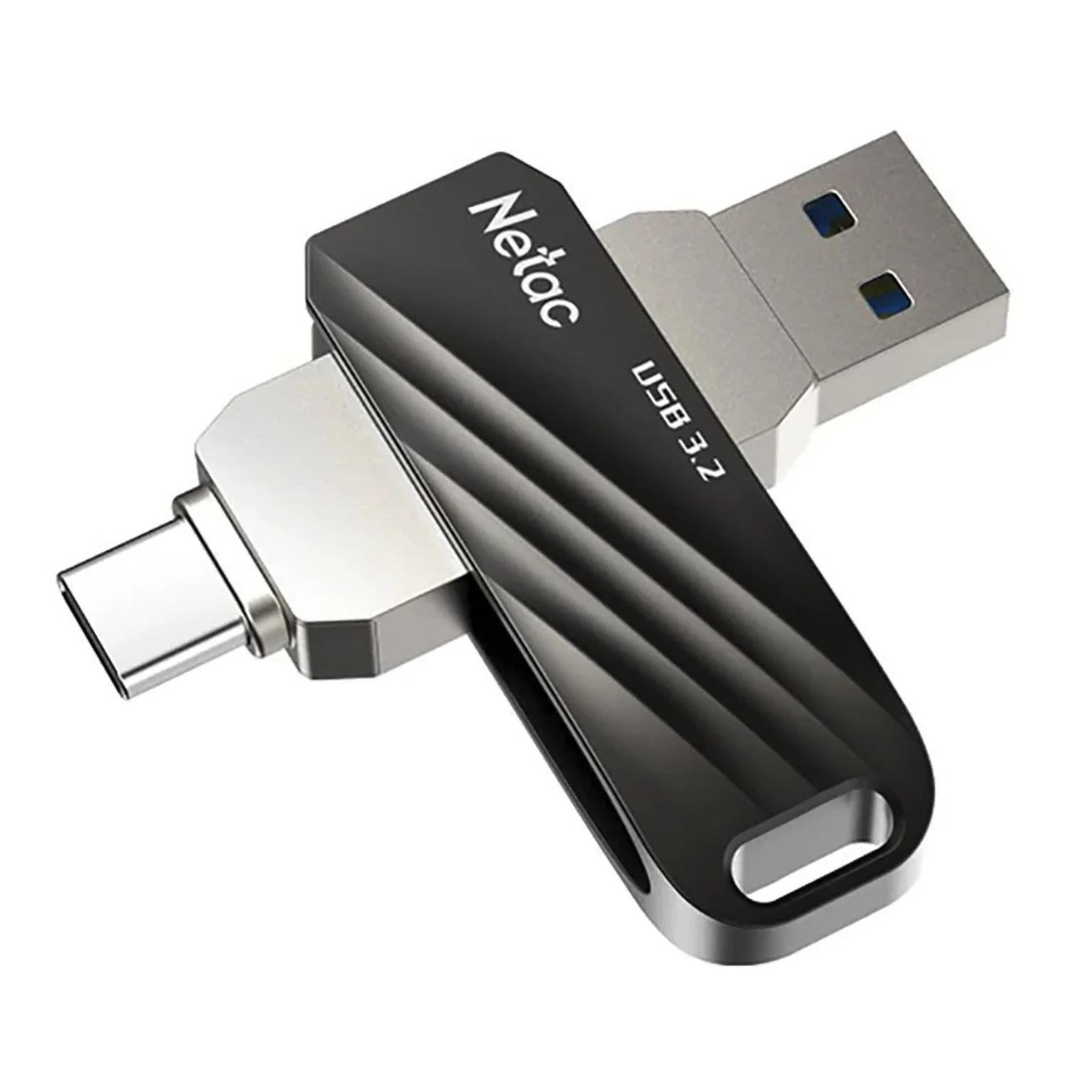 Флешка USB Netac US11 128Gb USB 3.0+TypeC Dual Flash