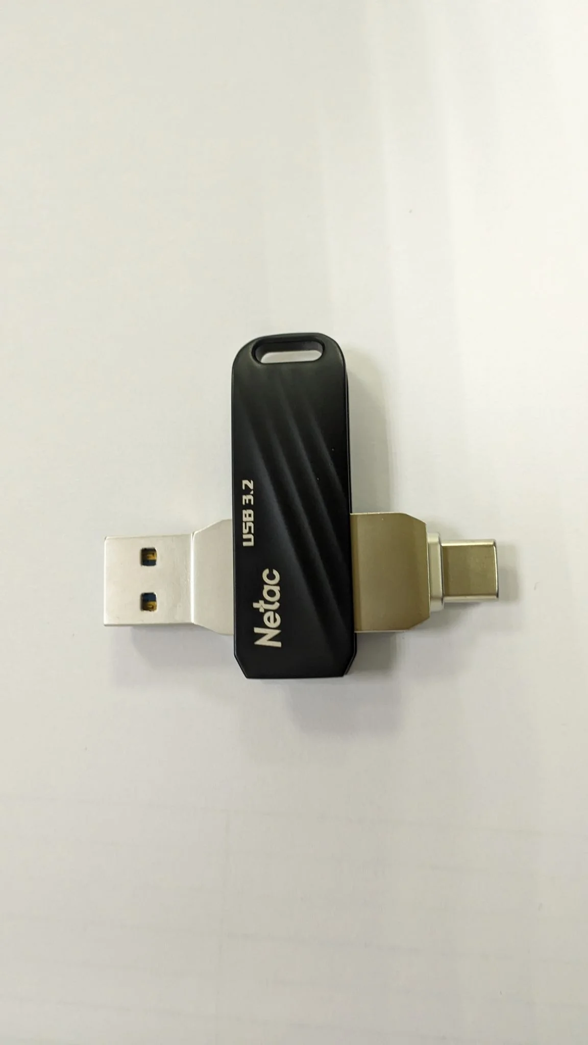 Флешка USB Netac US11 128Gb USB 3.0+TypeC Dual Flash