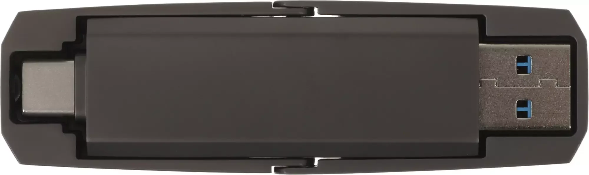 Флешка USB Netac US5 1Tb USB 3.2+TypeC Solid State Flash, up to 550MB/500Mb/s