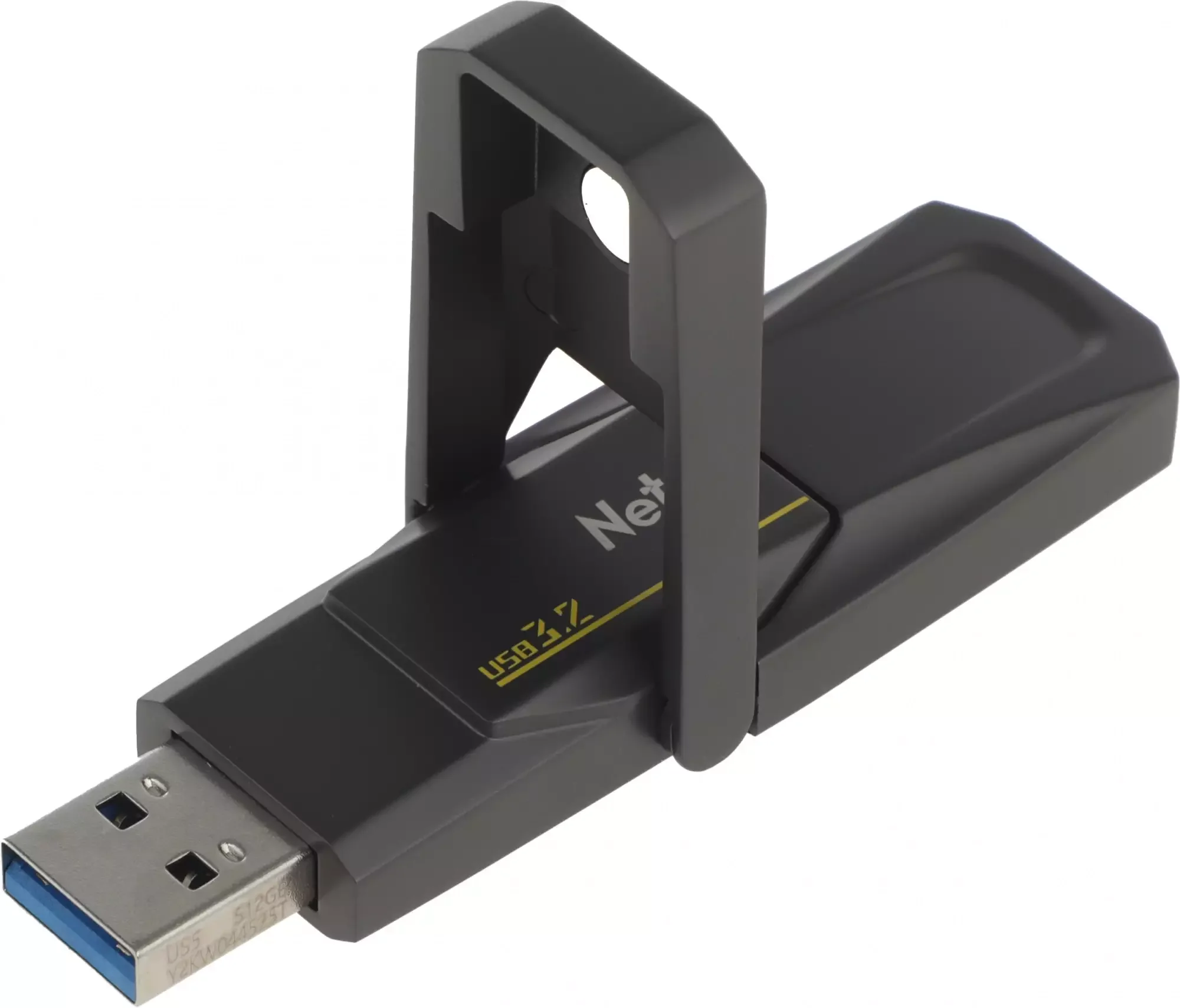 Флешка USB Netac US5 1Tb USB 3.2+TypeC Solid State Flash, up to 550MB/500Mb/s