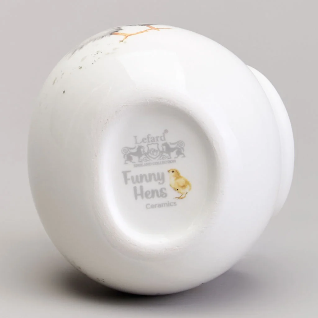 СОЛОНКА С ЛОЖКОЙ LEFARD "FUNNY HENS" 9*9,5 СМ 150 МЛ (КОР=48ШТ.)