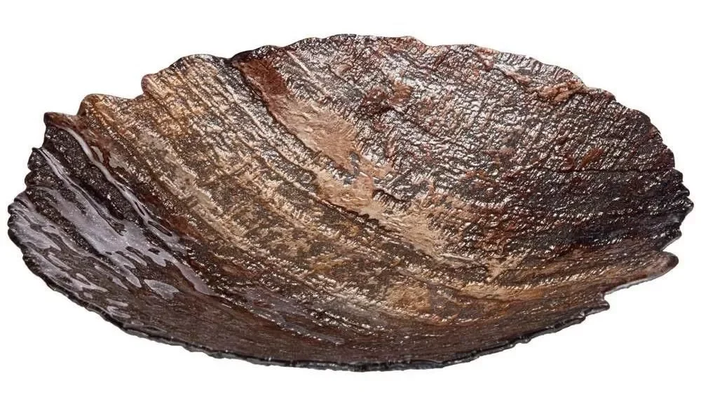 БЛЮДО "CROWN" BROWN 30СМ БЕЗ УПАКОВКИ (МАЛ 4ШТ)