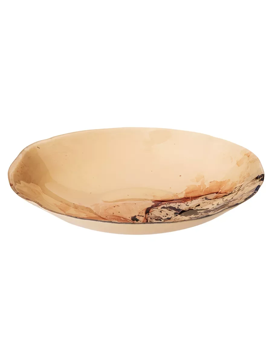БЛЮДО "KRONOS" BEIGE ГЛУБОКОЕ 30СМ