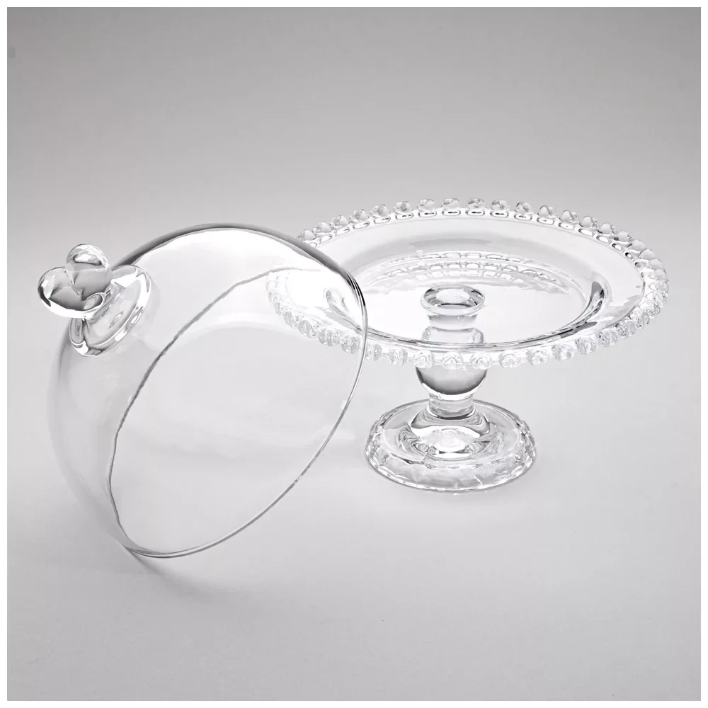 БЛЮДО "SWEETY" С КРЫШКОЙ НА НОЖКЕ 19,5Х20,5 СМ