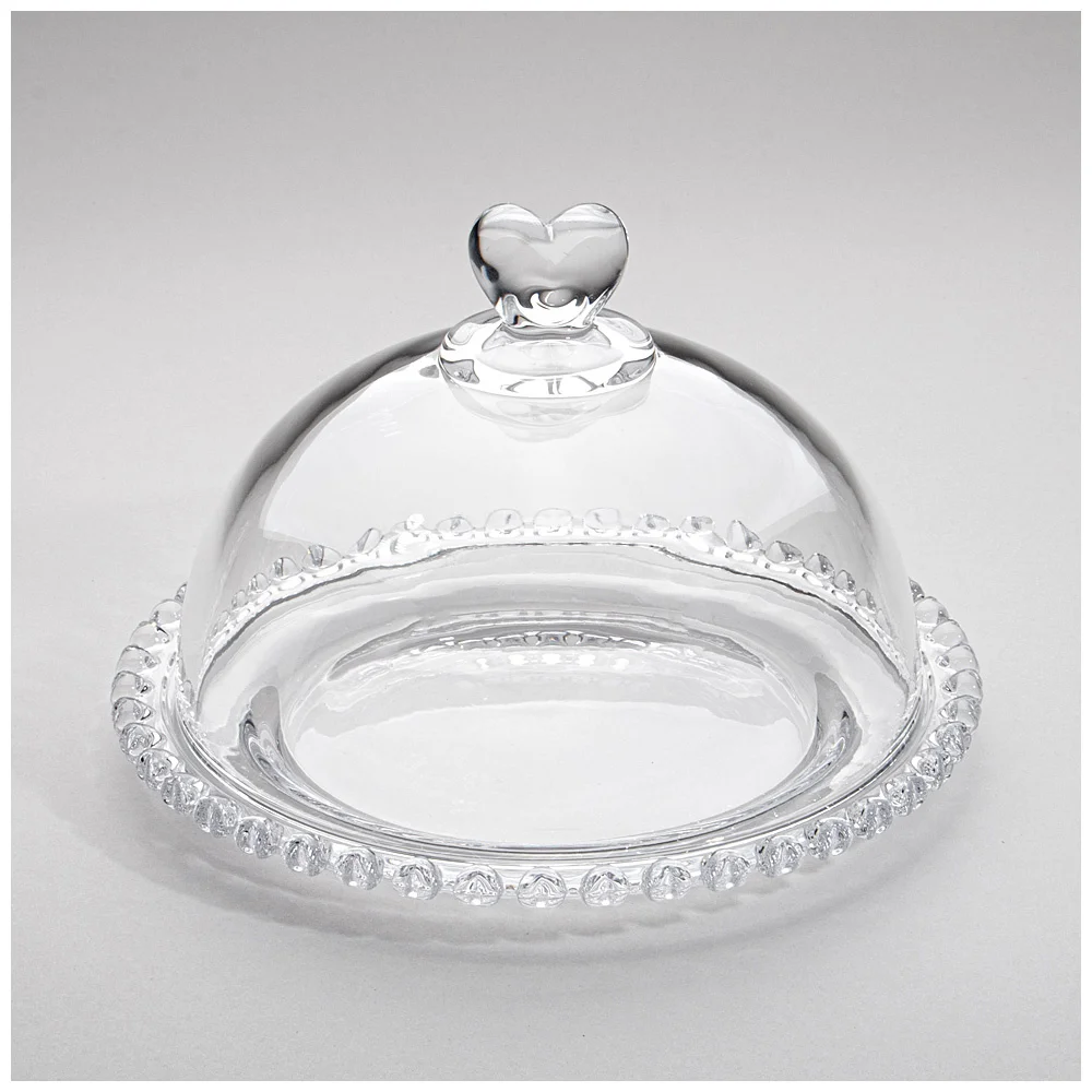 БЛЮДО "SWEETY" С КРЫШКОЙ НА НОЖКЕ 19,5Х20,5 СМ