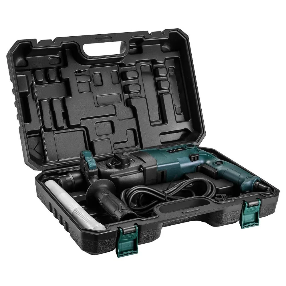 Перфоратор Zitrek ZKH800 в кейсе с набором из 5 буров