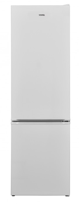 Холодильник двух кам нижн мороз VESTEL VNF 288 FW белый,180х54х60см,NoFrost, объем 70/194л