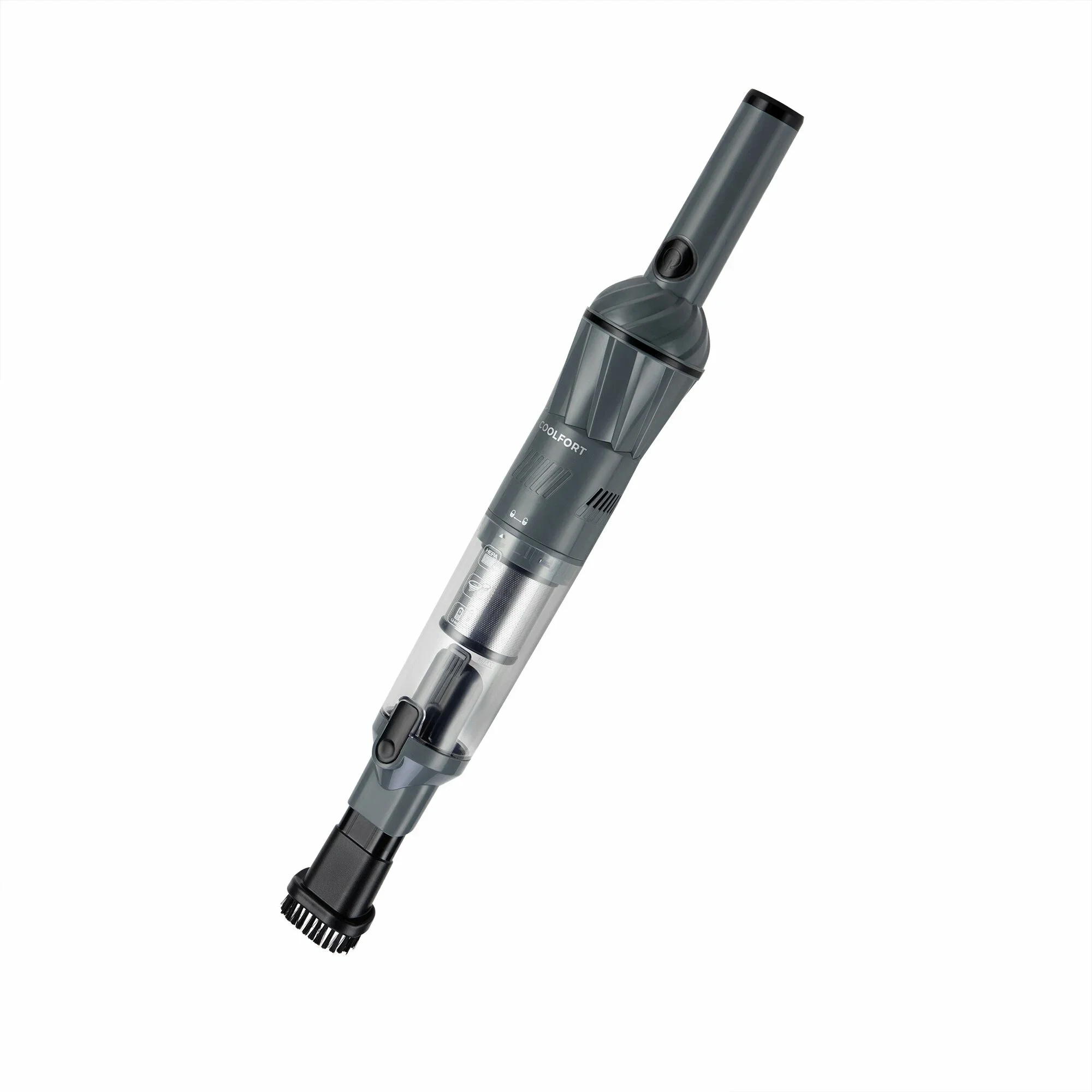 Пылесос Автомобильный Coolfort CF-3060 черный 85Вт
