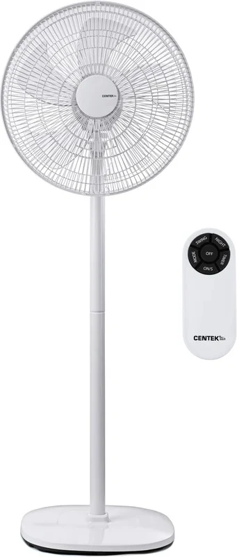 Вентилятор напольный Centek CT-5024 65Вт скоростей:4 ПДУ черный