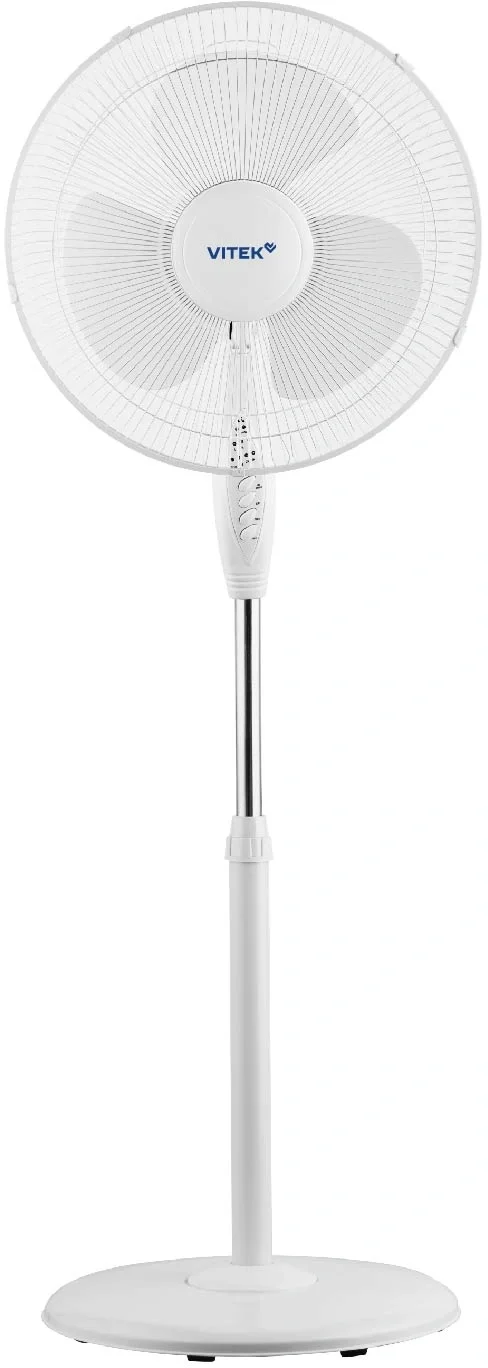 Вентилятор напольный Vitek VSF-1662 38Вт скоростей:3 ПДУ белый (упак.:1шт)