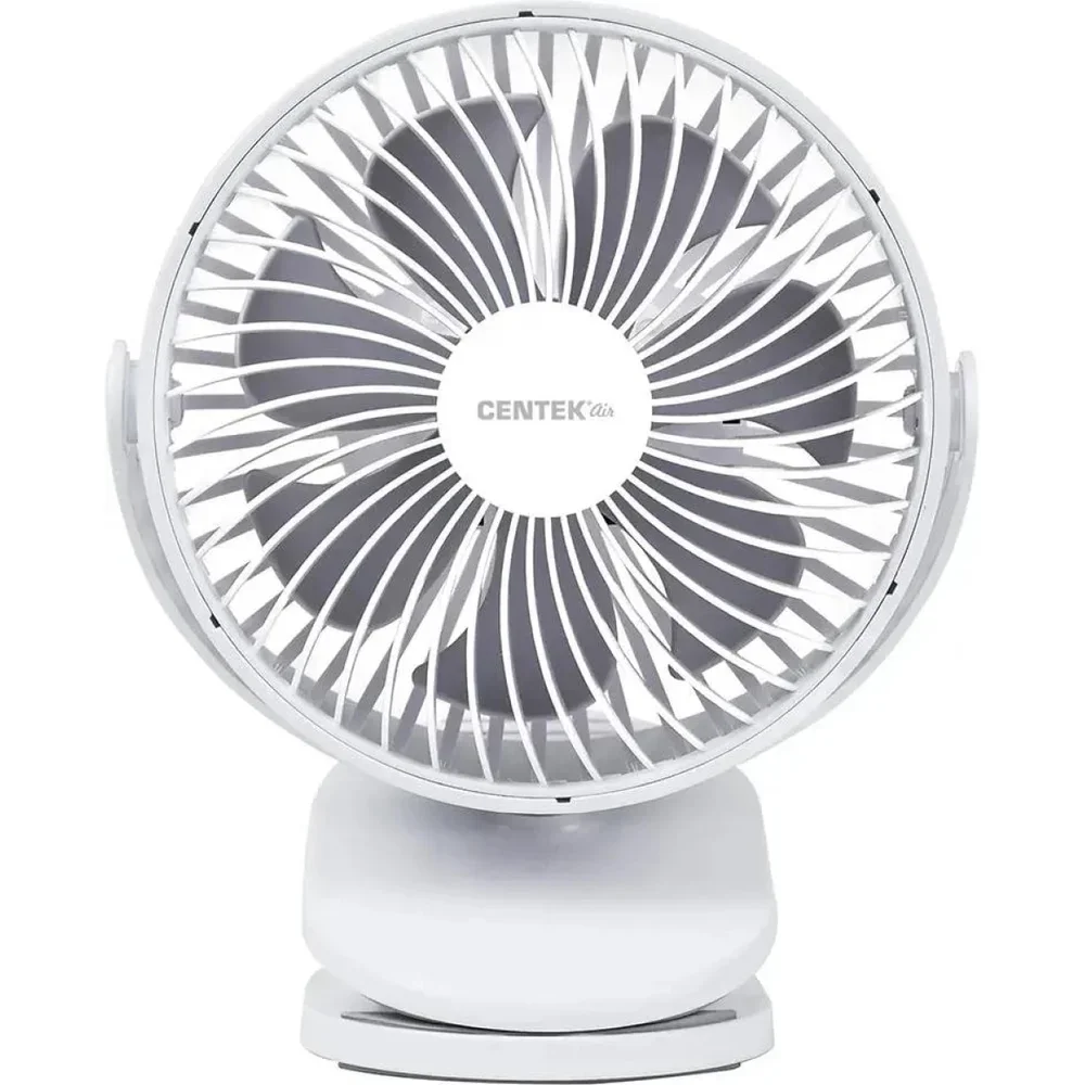 Вентилятор настольный Centek CT-5045 5Вт скоростей:4 белый