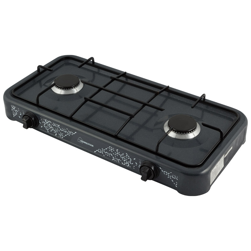 Таганок газовый настольный HOMESTAR HS-1202 (2-х конфорочная)