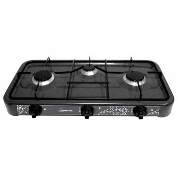 Таганок газовый настольный HOMESTAR HS-1203 3-х конфорочная