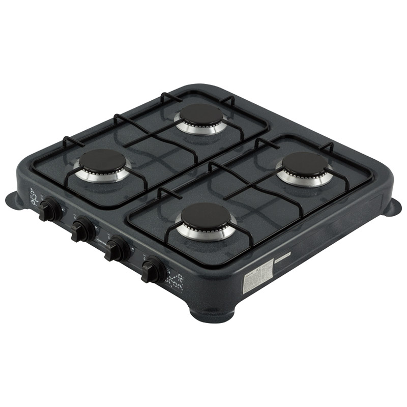 Таганок газовый настольный HOMESTAR HS-1204 (4-х конфорочная, 53x50x8 см)