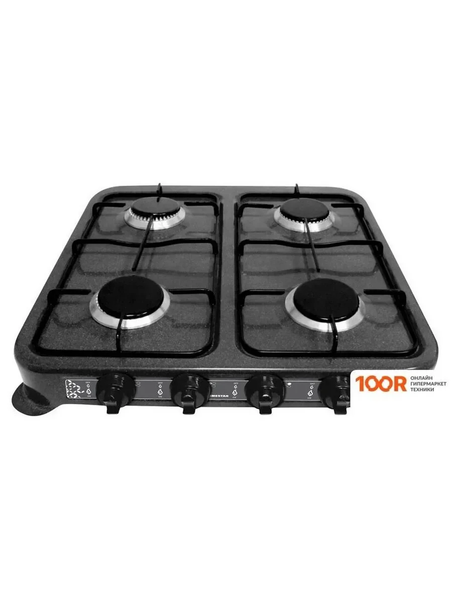 Таганок газовый настольный HOMESTAR HS-1204 (4-х конфорочная, 53x50x8 см)