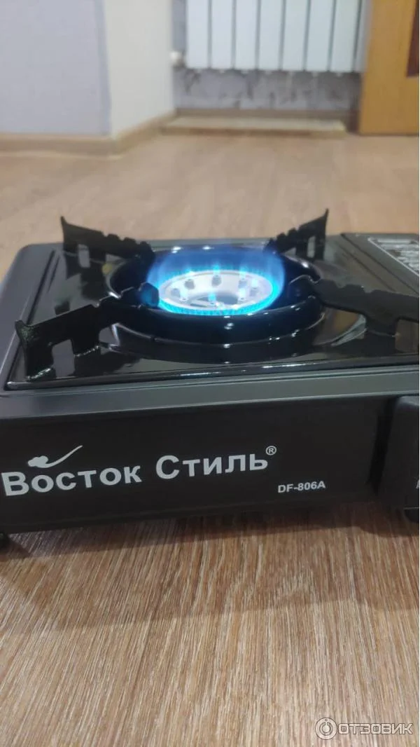 Таганок газовый настольный Восток Стиль ВС-18045 портативный 2-хкомфорочный