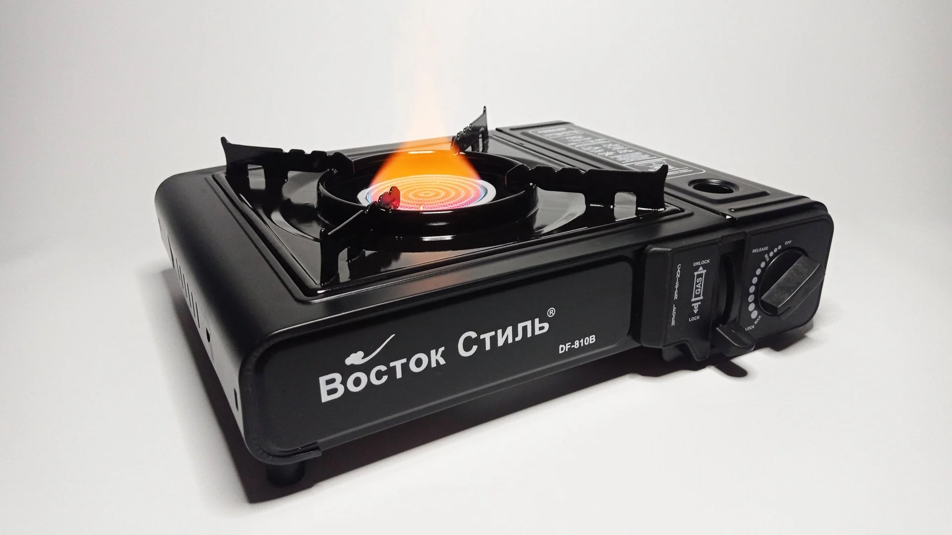 Таганок газовый настольный Восток Стиль ВС-810B портативный 1 конф. от балона/бытов.балон