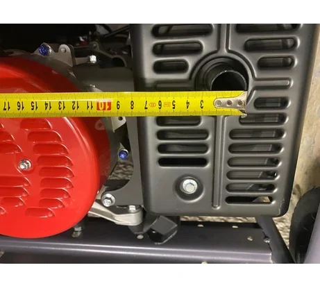 Генератор ГИБРИД (пропан/бенз) Powerac PR5500Eco 5,5 кВт, 1 фаза, эл.стартер (PR6500H2E-LPG-ATS)