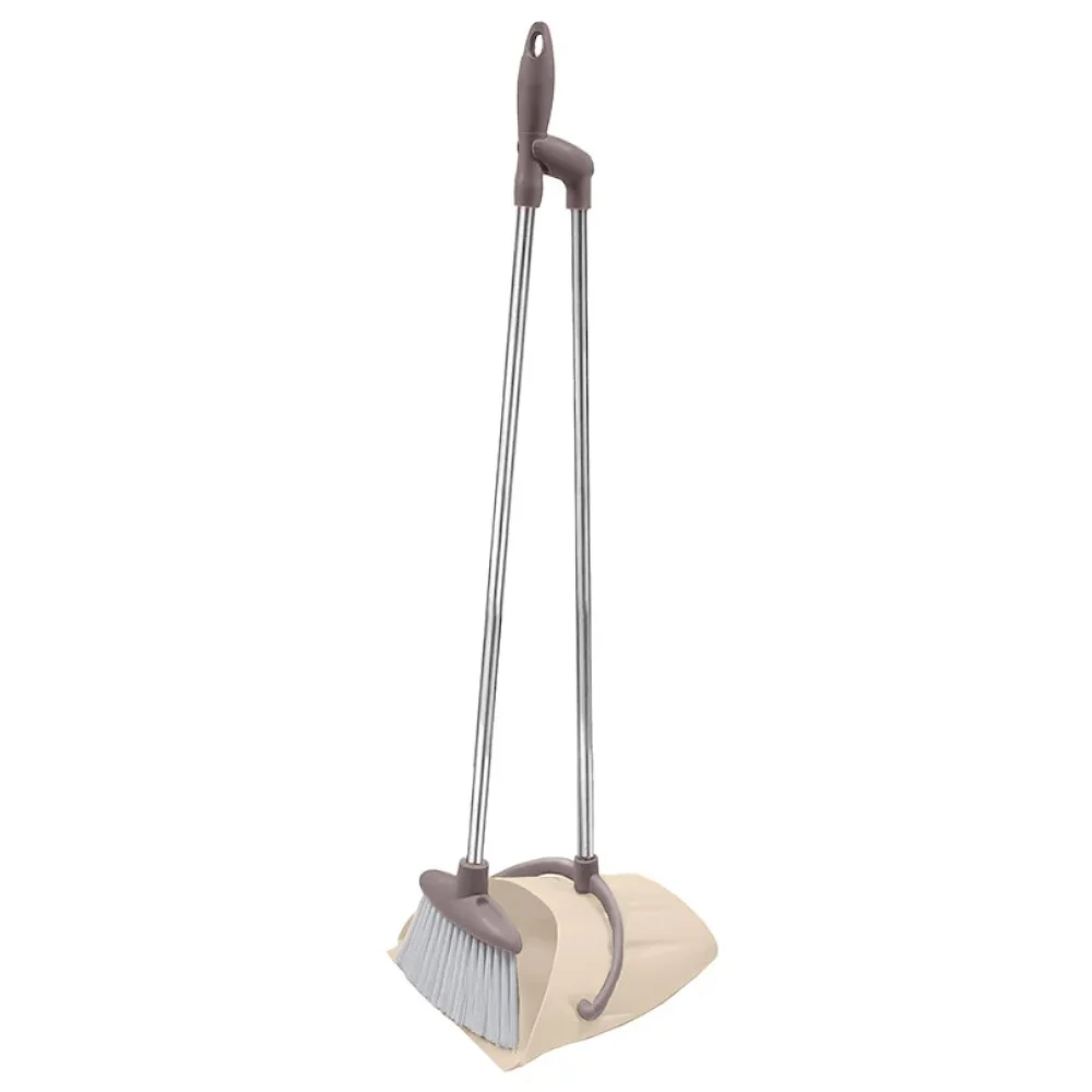 СКР Набор для уборки BROOM: совок откидной и щетка