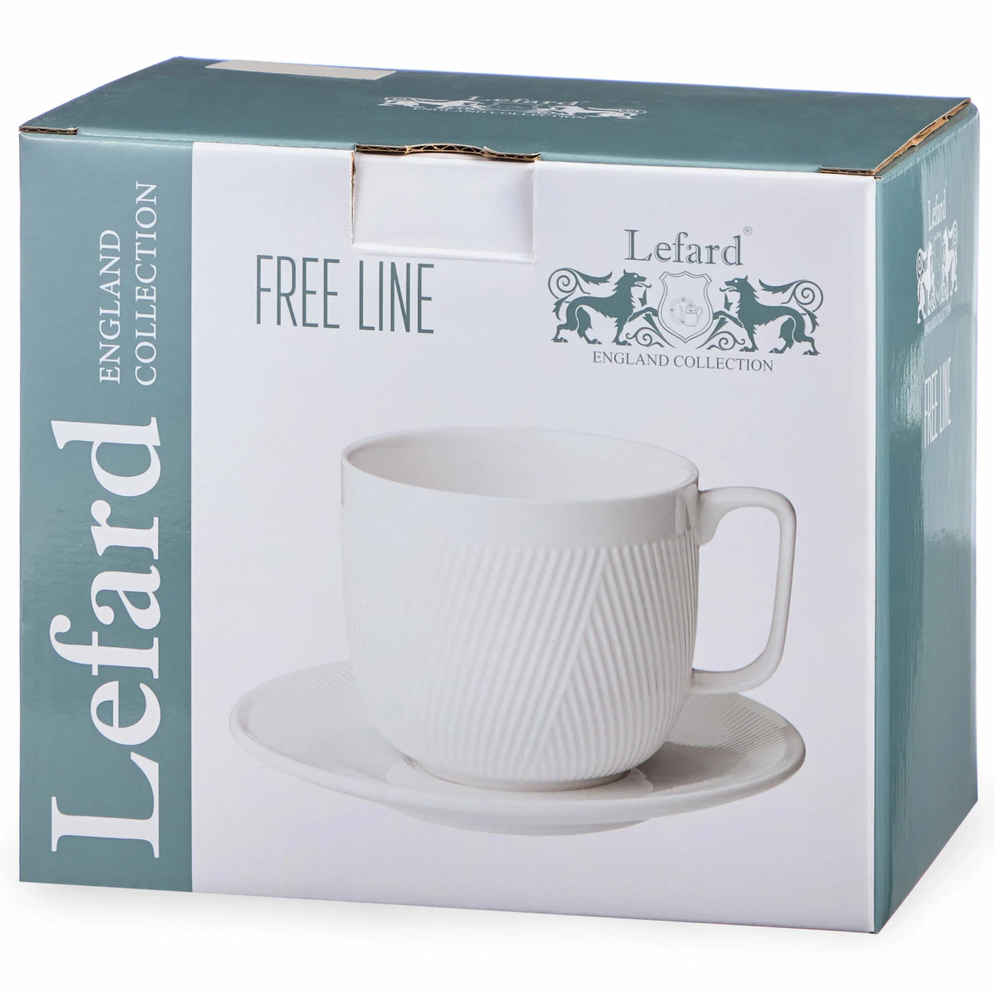 ЧАЙНАЯ ПАРА LEFARD "FREE LINE" 300 МЛ (КОР=24НАБ./МАЛ.УП.=4НАБ.)
