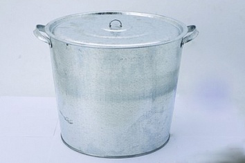 Бак для белья оцинкованный 32л