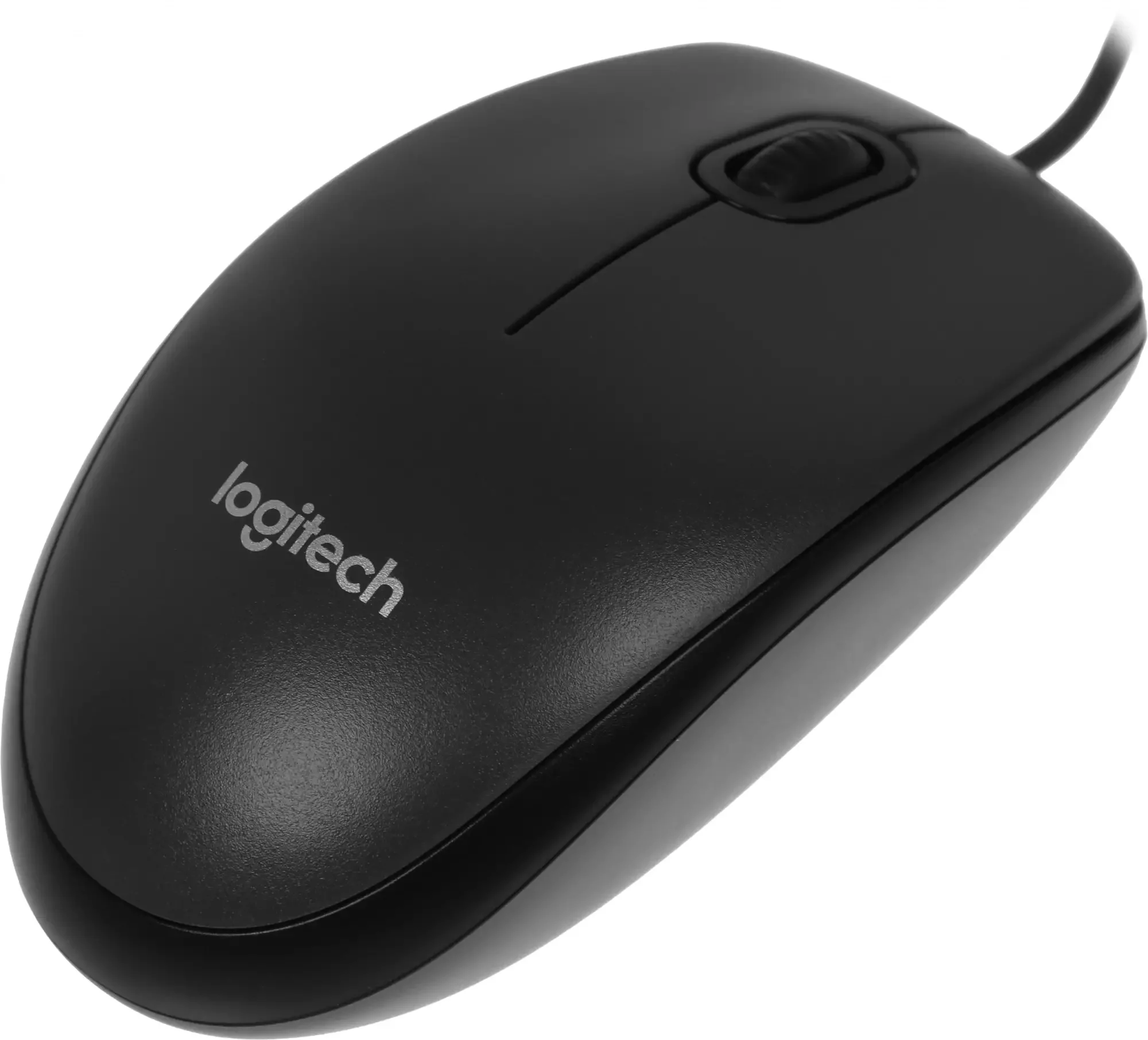 Мышь проводная оптическая Logitech M90, 1000 dpi, USB, кабель 1,8 м, темно-серый.