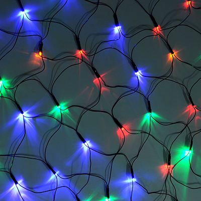 VETTA СНОУ БУМ Гирлянда электр. Сетка на Ёлку, 224LED, 1,8м, мультицвет, 8 режимов, ПВХ провод, 220В