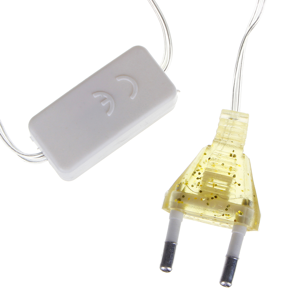 VETTA СНОУ БУМ Гирлянда электр. сеть 144LED, flash_14led, 1,6x1,6м, шампань, прозр. провод, 220В