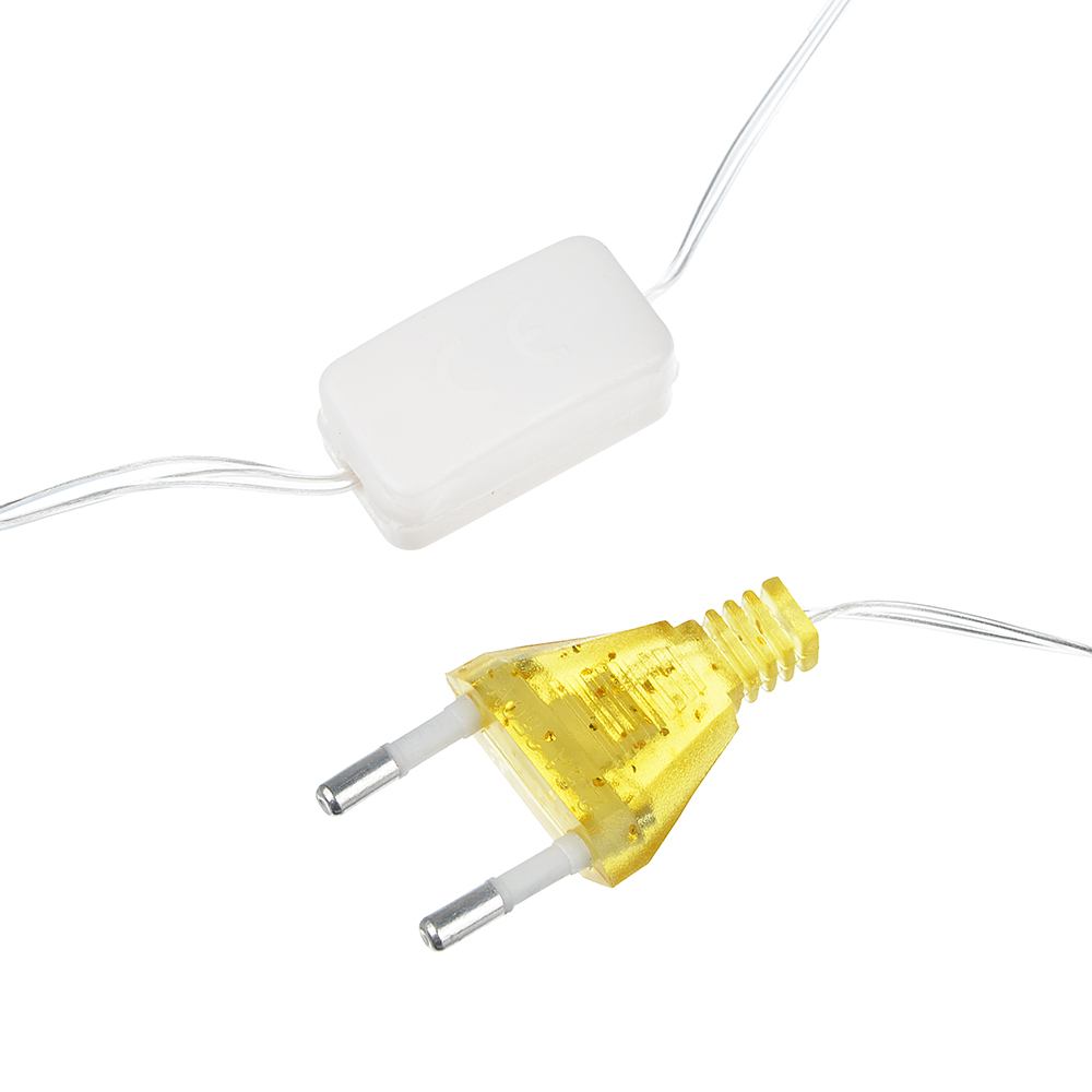 VETTA СНОУ БУМ Гирлянда электрическая Вьюн 9м, 100LED, шампань, 8 реж, силикон провод, 220В