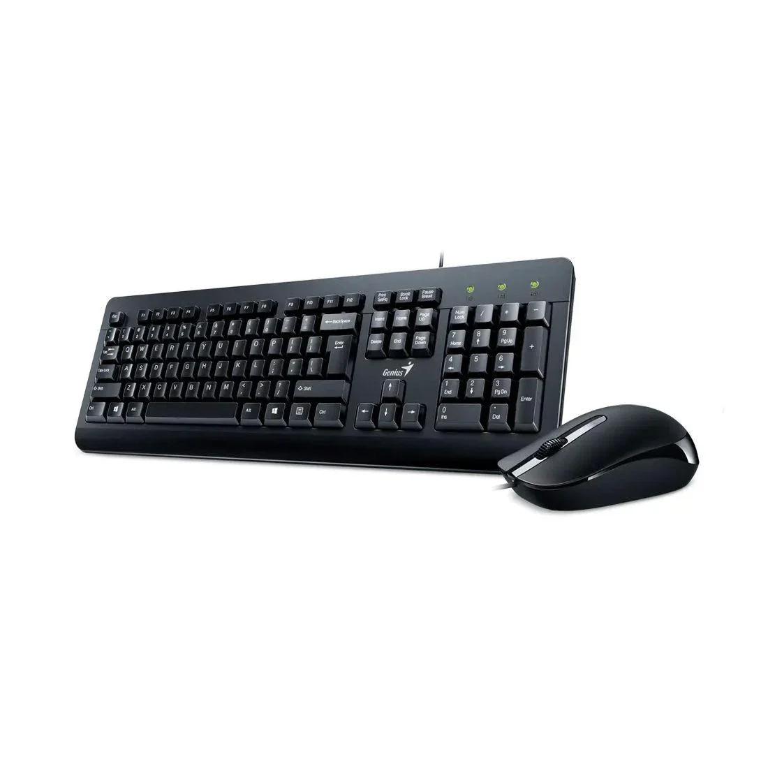 Комплект клавиатура+мышь Genius Scorpion KM-GX3 проводной, USB, 2400 DPI, черный