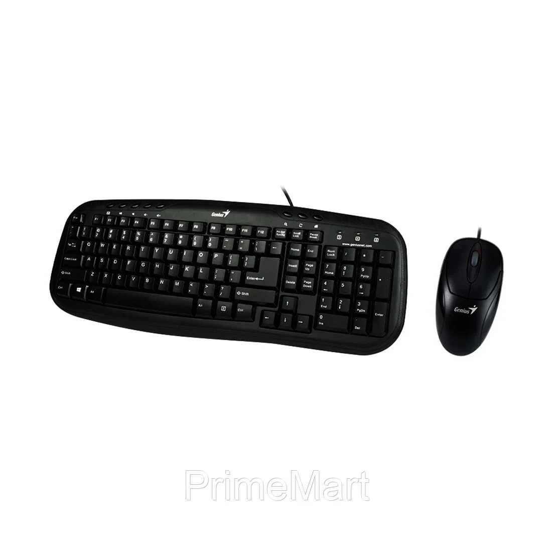 Комплект клавиатура+мышь Genius Scorpion KM-GX6 проводной, USB, 3200 DPI, черный