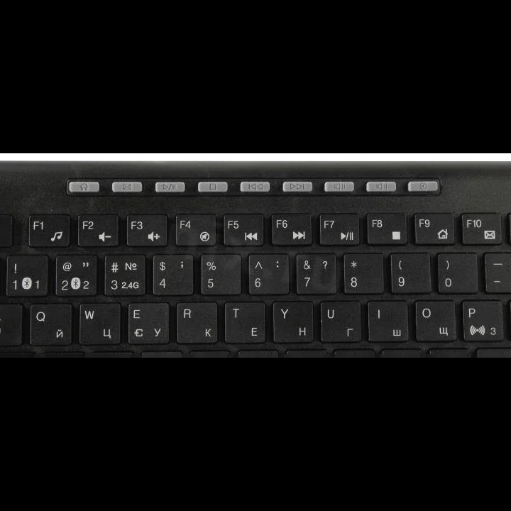 Комплект клавиатура+мышь Genius SlimStar 8230 беспроводной, USB + Bluetooth, 1000 DPI, чёрный