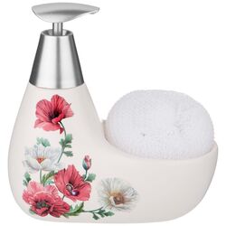 ARTI-M ДОЗАТОР ДЛЯ МОЮЩЕГО СРЕДСТВА "МАКИ" 350 МЛ. 11*9 СМ. ВЫСОТА=16 СМ. + ГУБКА