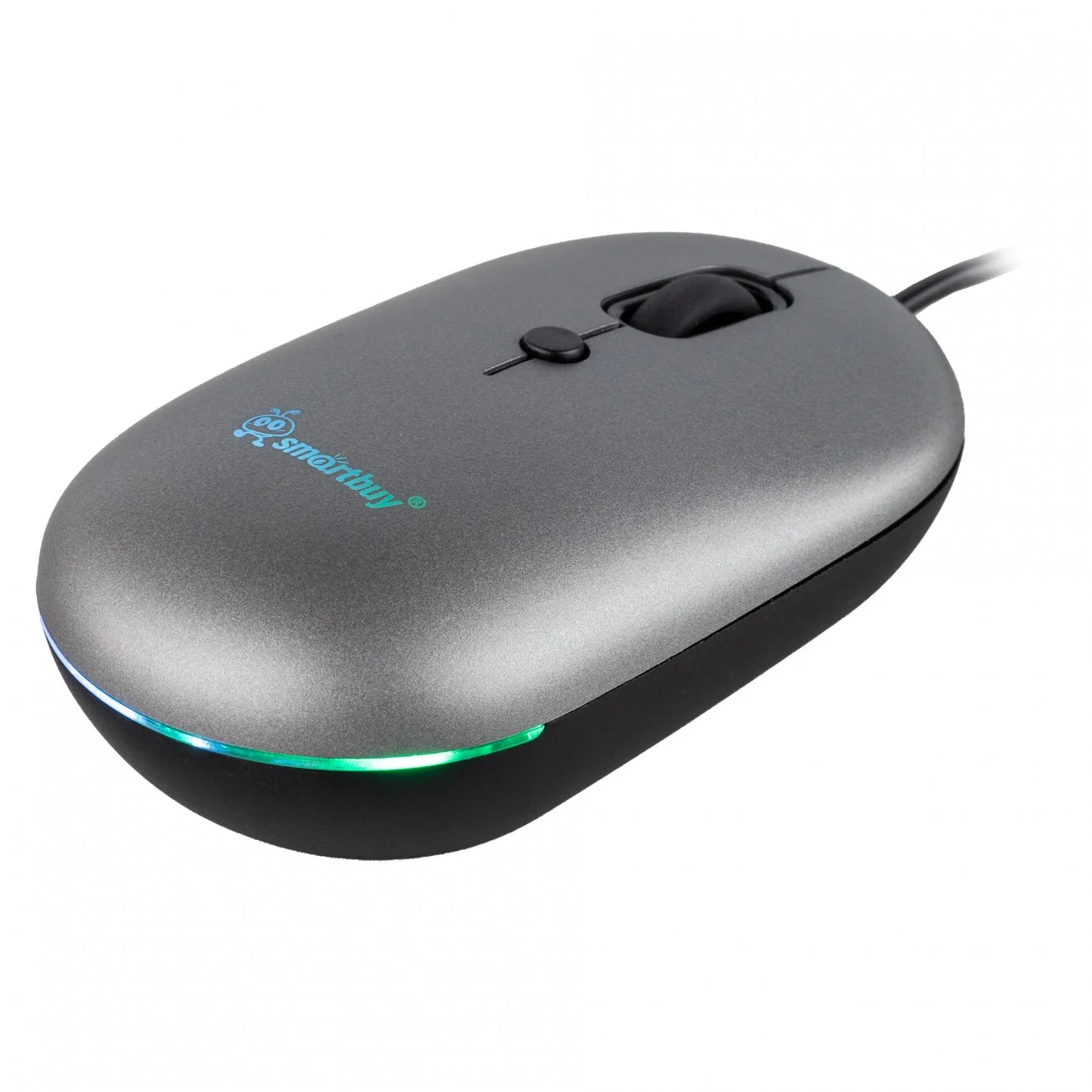 Мышь проводная SMARTBUY (SBM328G) 328 серый металлик