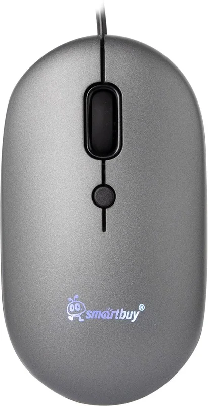 Мышь проводная SMARTBUY (SBM328G) 328 серый металлик