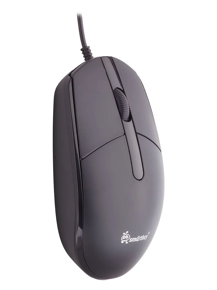 Мышь проводная Smartbuy ONE 208 черная (SBM208K)