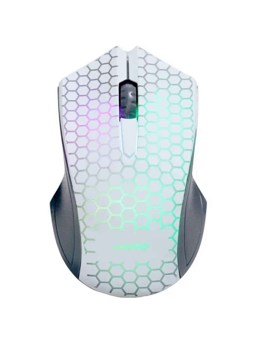 Мышь проводная Smartbuy ONE 334 белая SBM-334-W