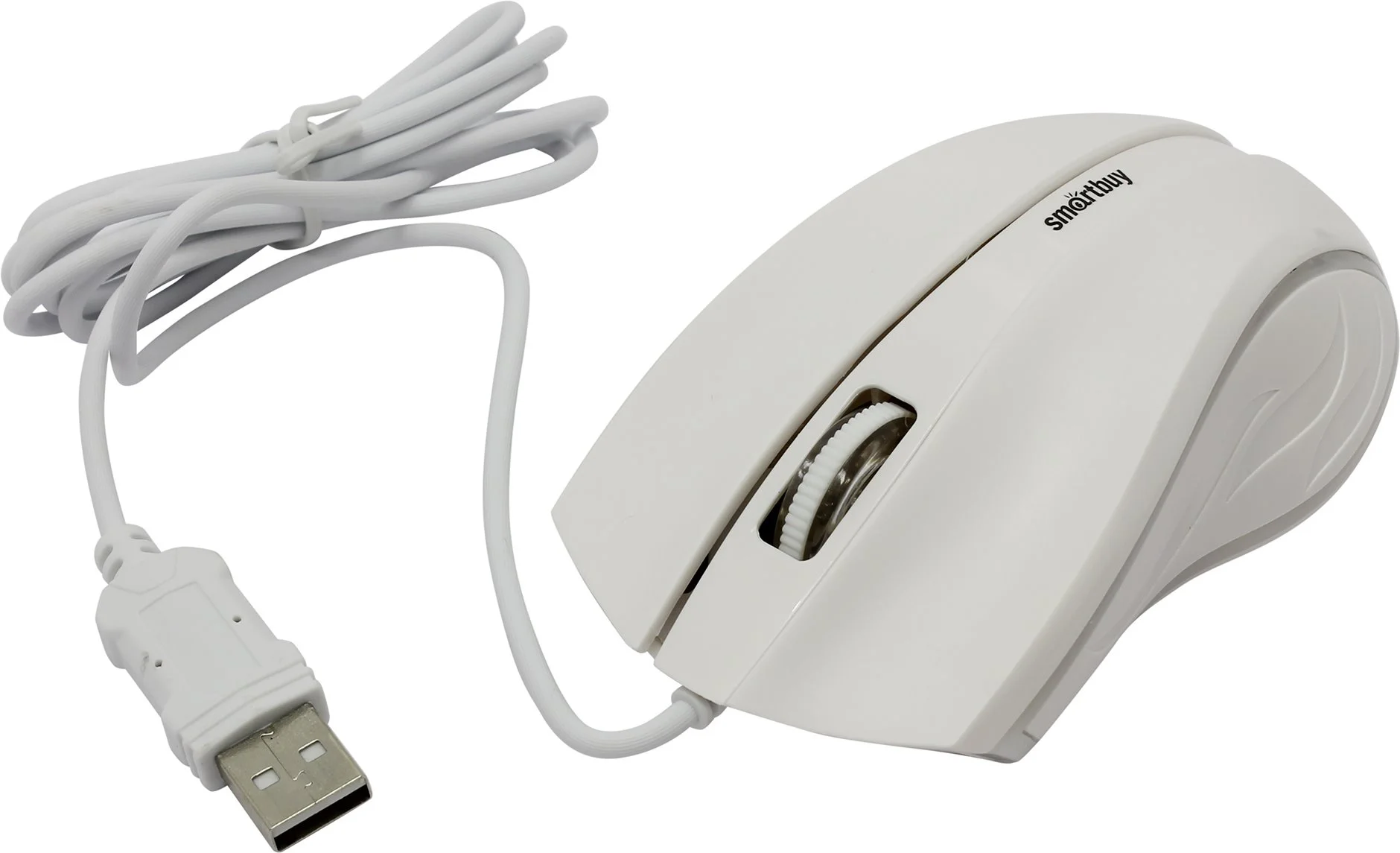 Мышь проводная Smartbuy ONE 338 белая SBM-338-W