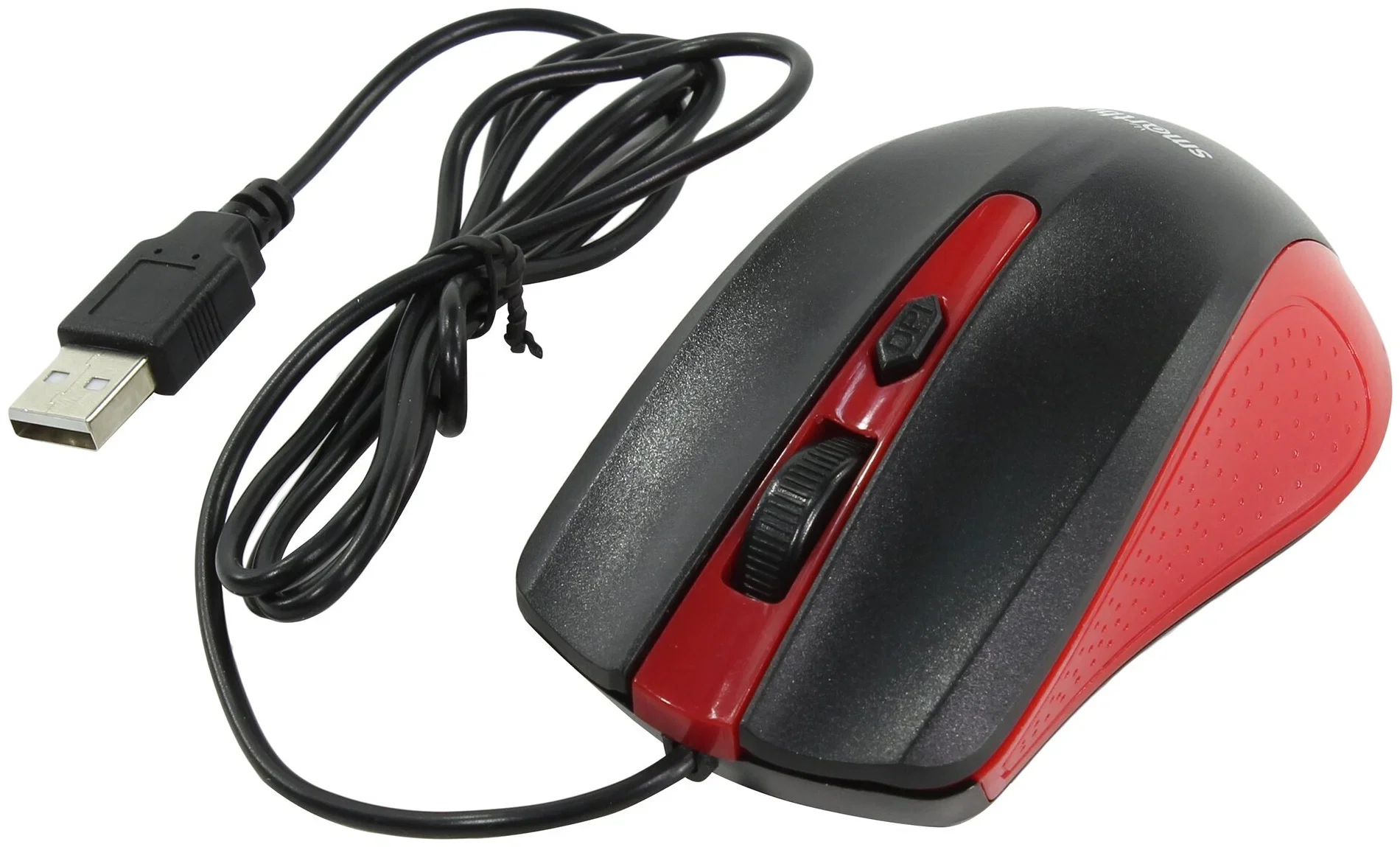Мышь проводная Smartbuy ONE 352 красно-черная SBM-352-RK