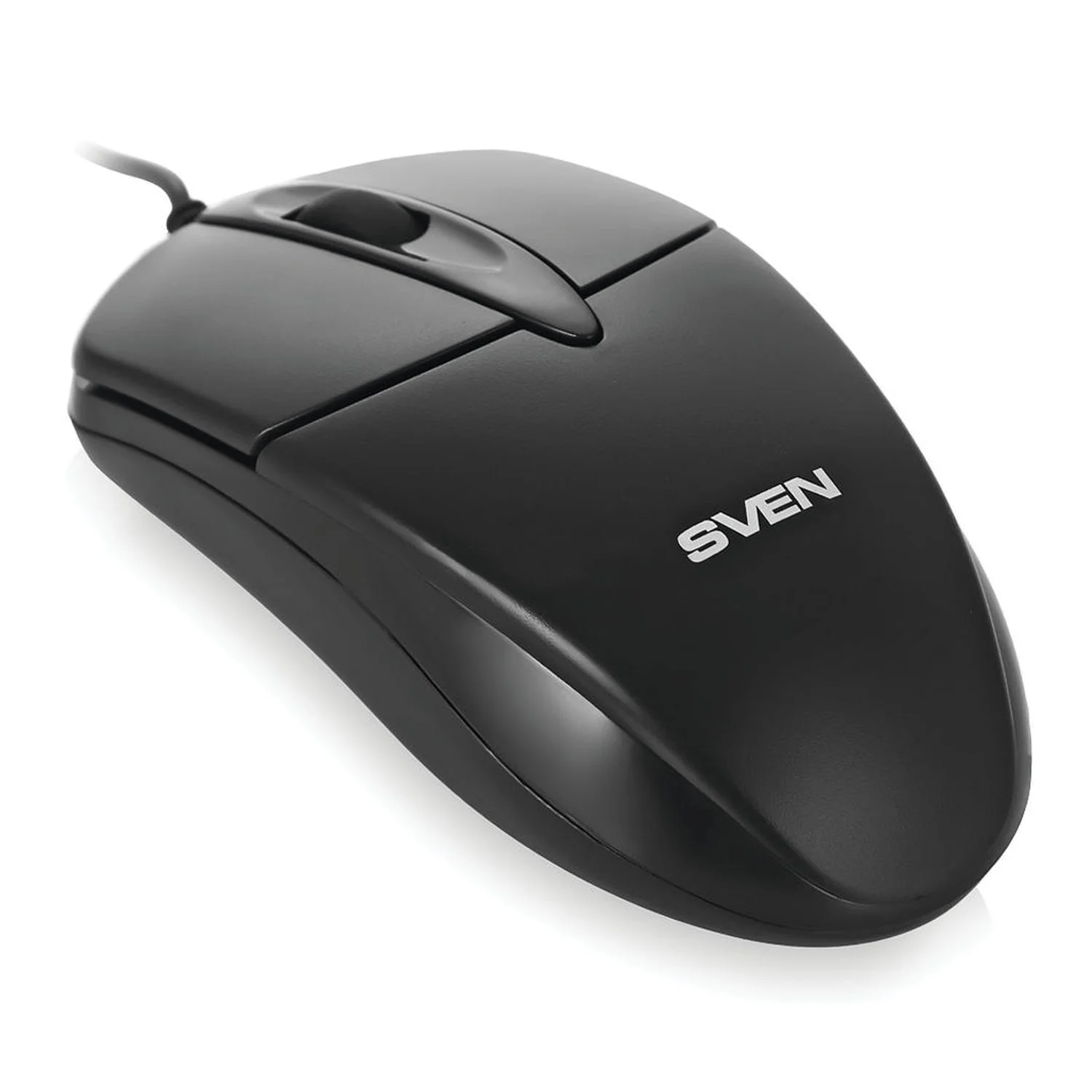 Мышь проводная SVEN RX-112 черный, 800 dpi, USB, кнопки - 3
