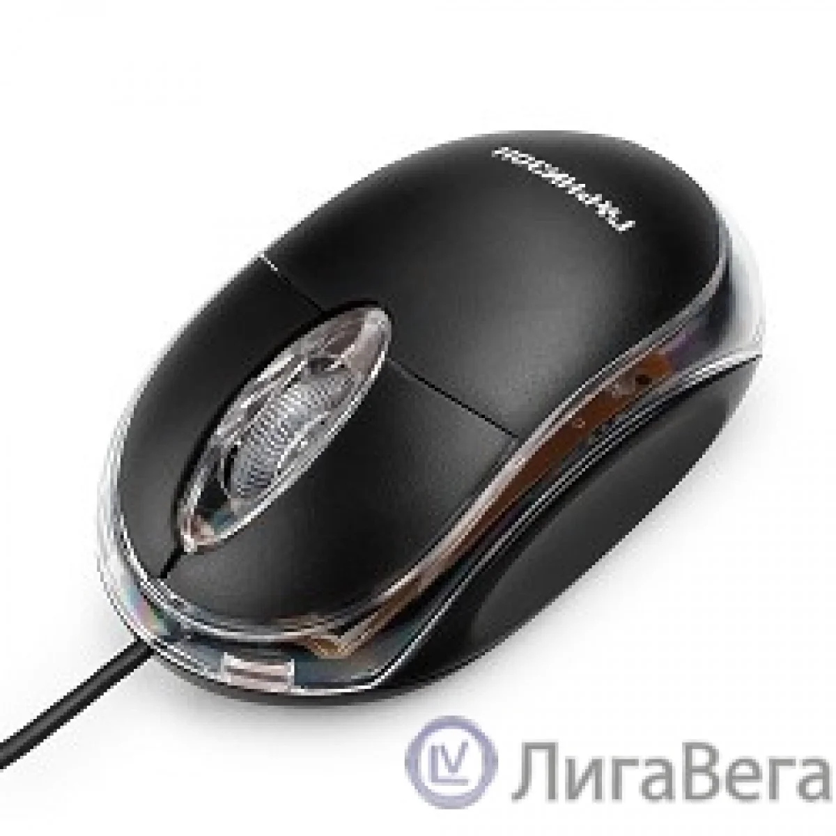 Мышь проводная Гарнизон GM-100 черный, 1000 dpi, USB, кнопки - 3