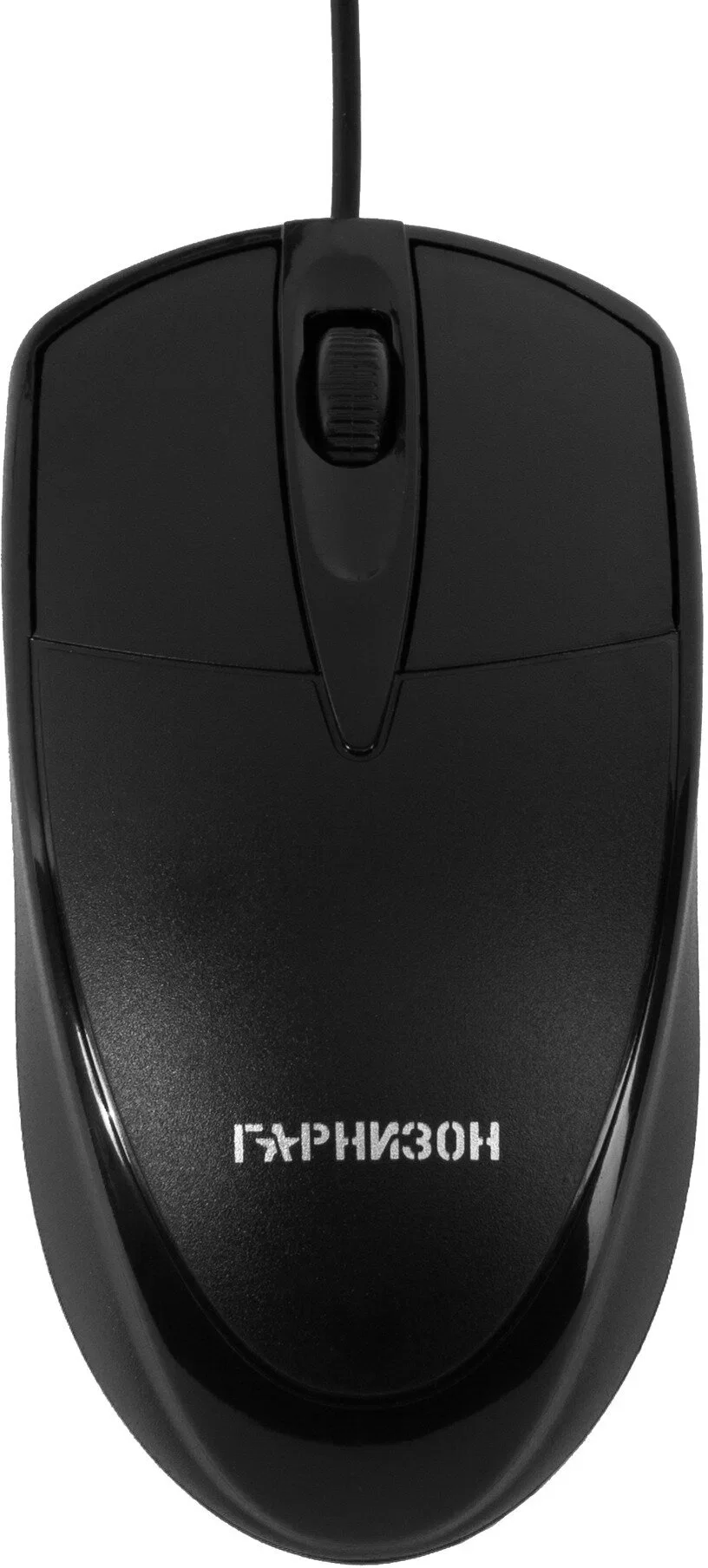 Мышь проводная Гарнизон GM-220XL черный, 1000 dpi, USB, кнопки - 3