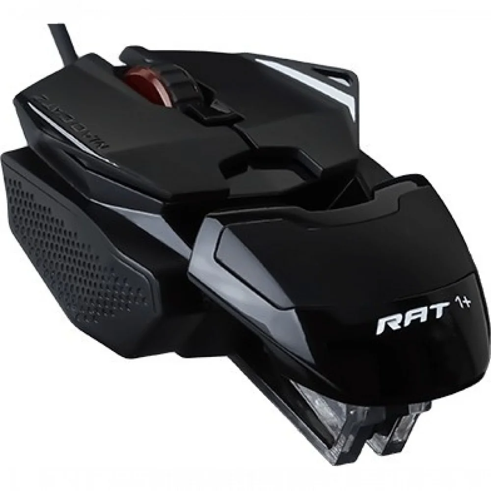 Мышь проводная игровая Mad Catz R.A.T. 1+ (ADNS3050, USB, 3 кнопки, 2000 dpi) черная