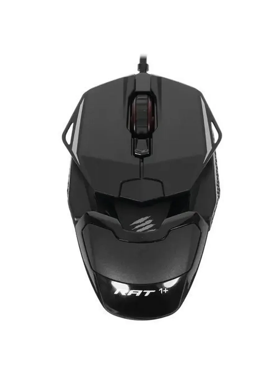 Мышь проводная игровая Mad Catz R.A.T. 1+ (ADNS3050, USB, 3 кнопки, 2000 dpi) черная