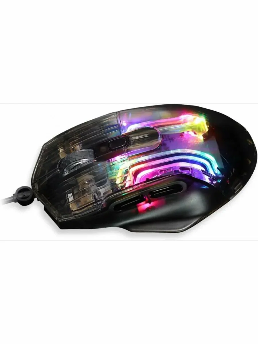 Мышь проводная игровая Smartbuy (SBM-749G-G) RUSH X19 серый