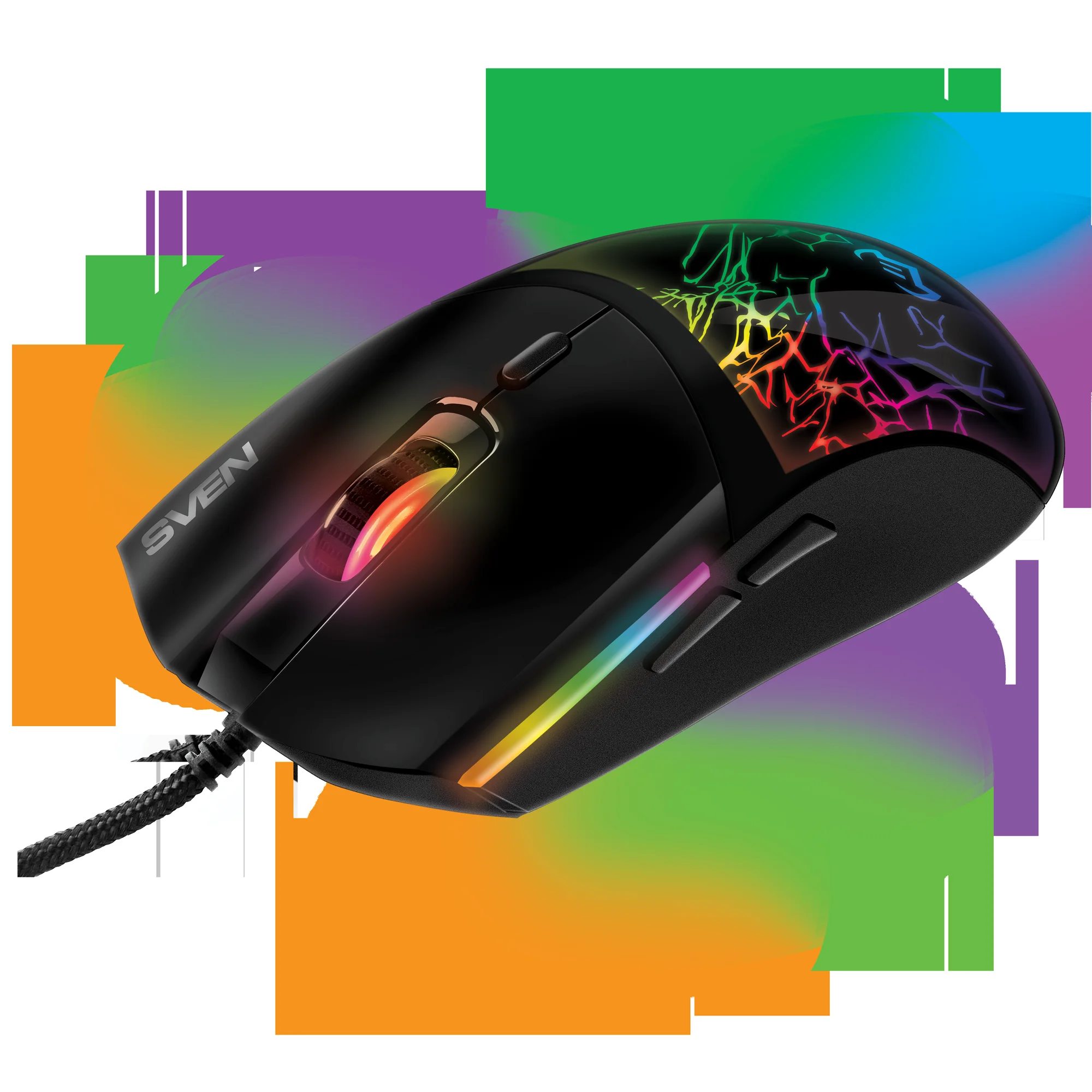 Мышь проводная игровая SVEN RX-G995